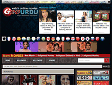 Tablet Screenshot of geourdufilm.com